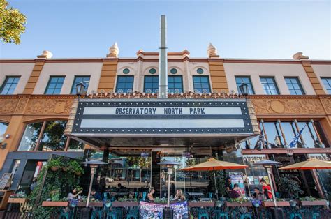 Observatory north park san diego - Social Distortion will become the first act to perform four concerts in one week at the historic San Diego venue, which opened in ... Observatory North Park, 2821 University Ave., North Park. $29. ...